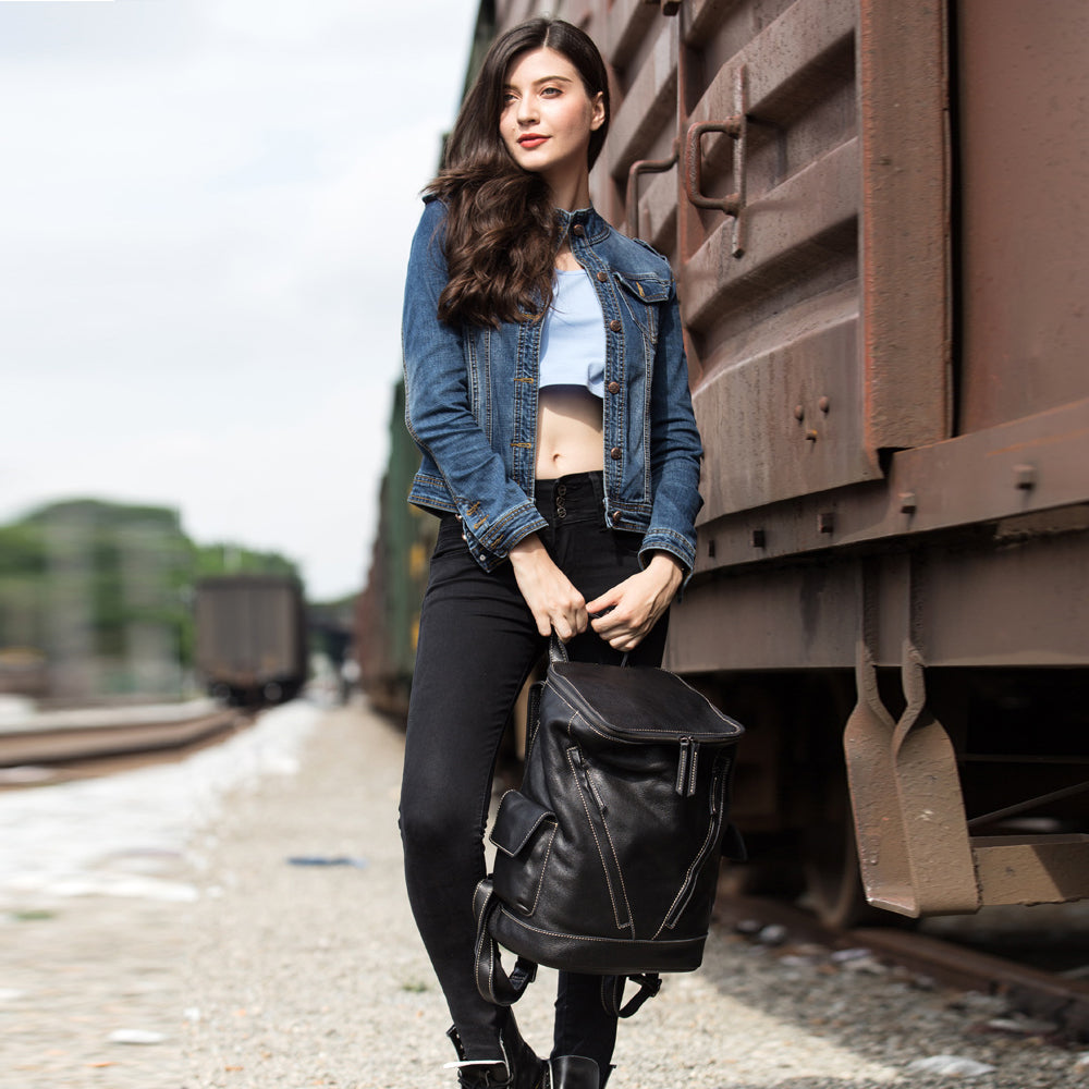 Picacho Leather Backpack