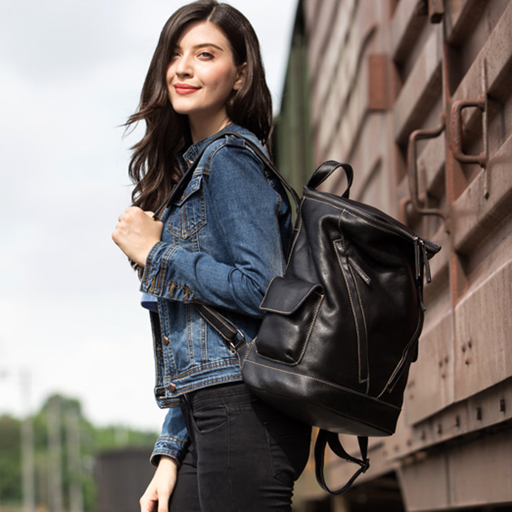 Picacho Leather Backpack