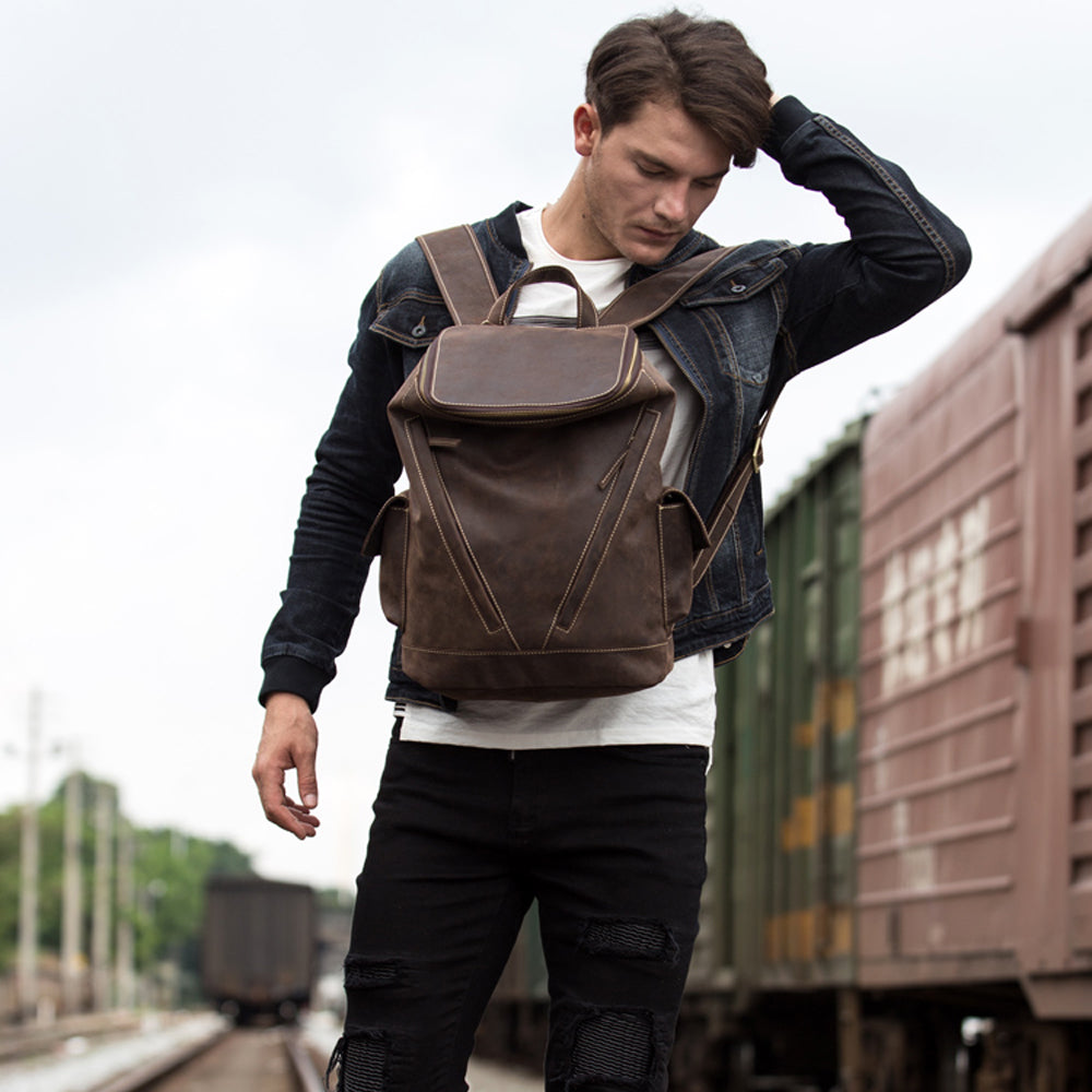 Picacho Leather Backpack