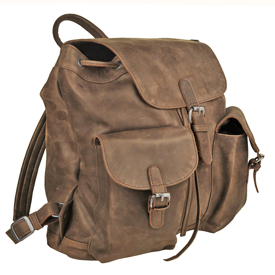 Genial Leather Backpack