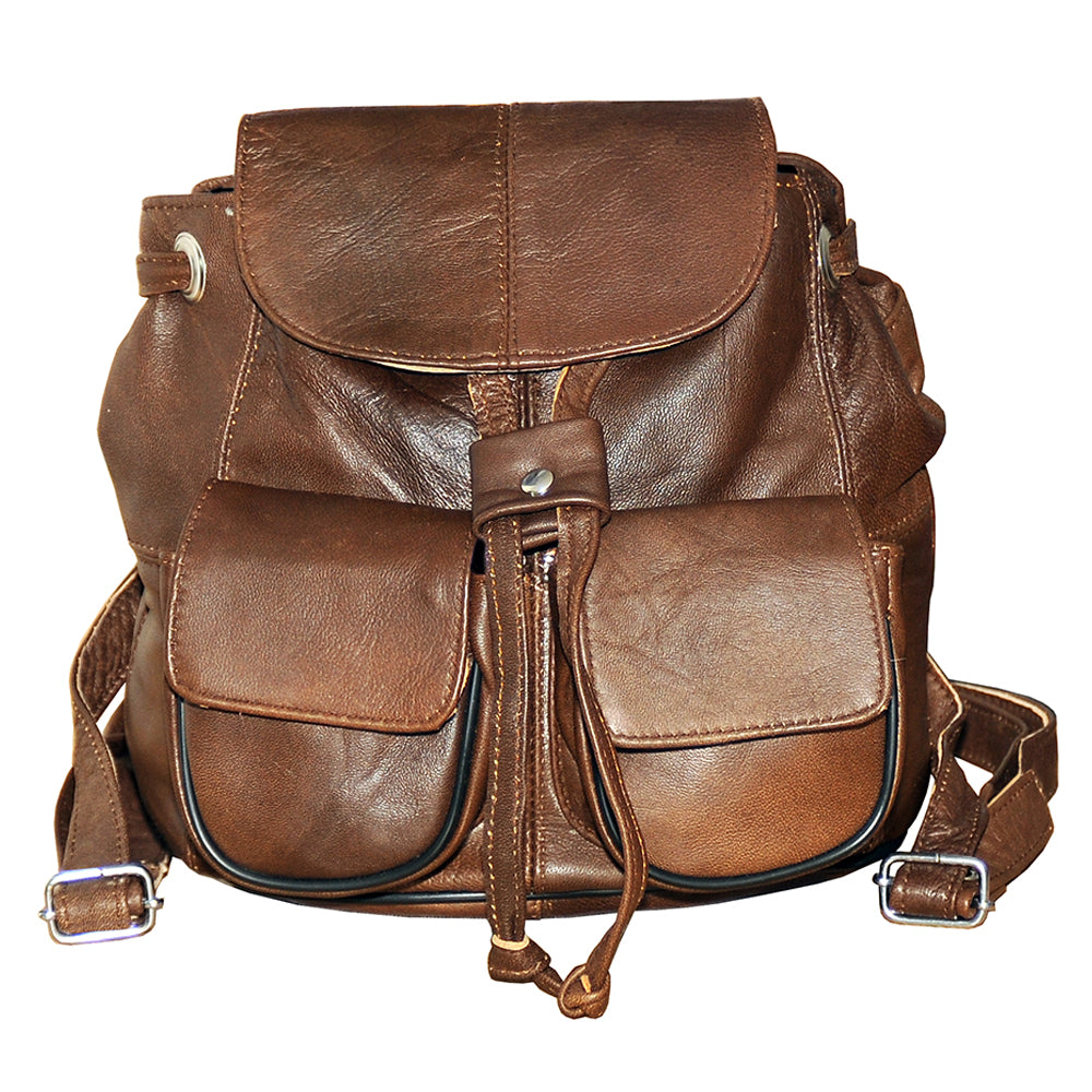 Stretta Leather Mini Backpack