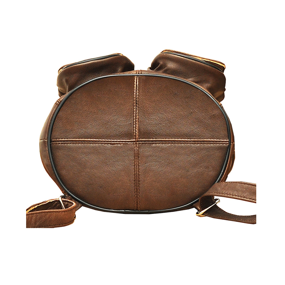 Stretta Leather Mini Backpack