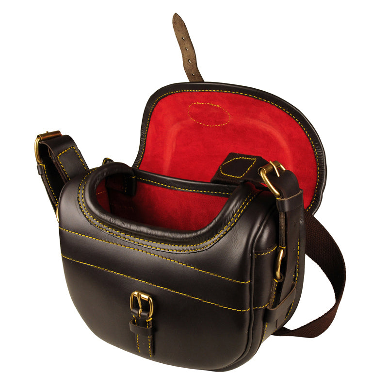Dynamic Leather Cartridge Bag Havana Brown