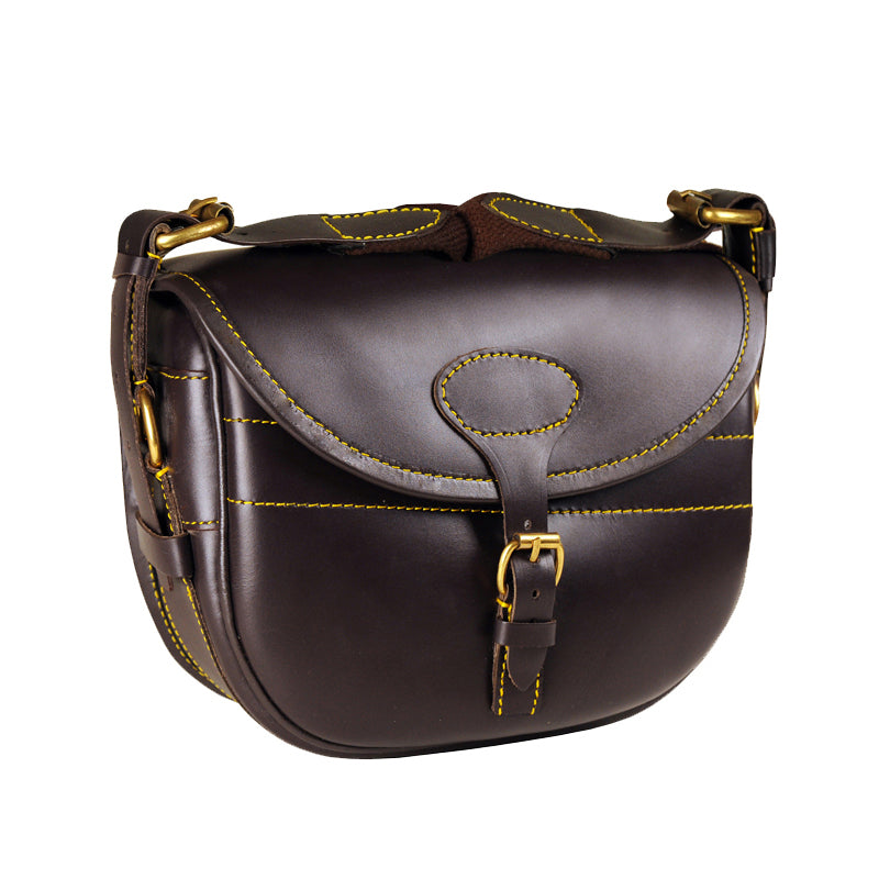 Dynamic Leather Cartridge Bag Havana Brown