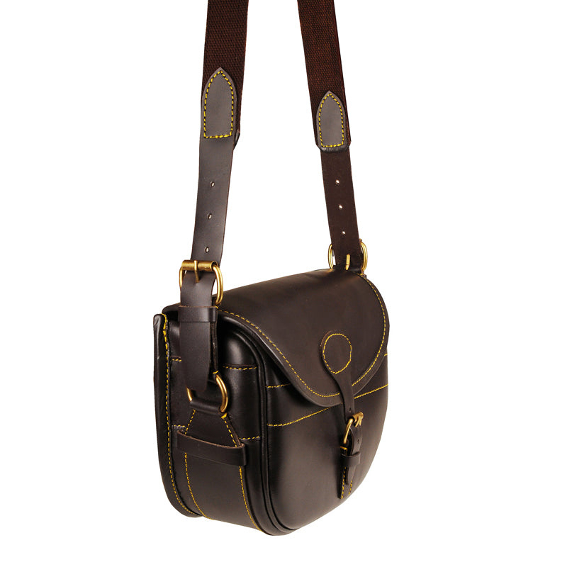 Dynamic Leather Cartridge Bag Havana Brown