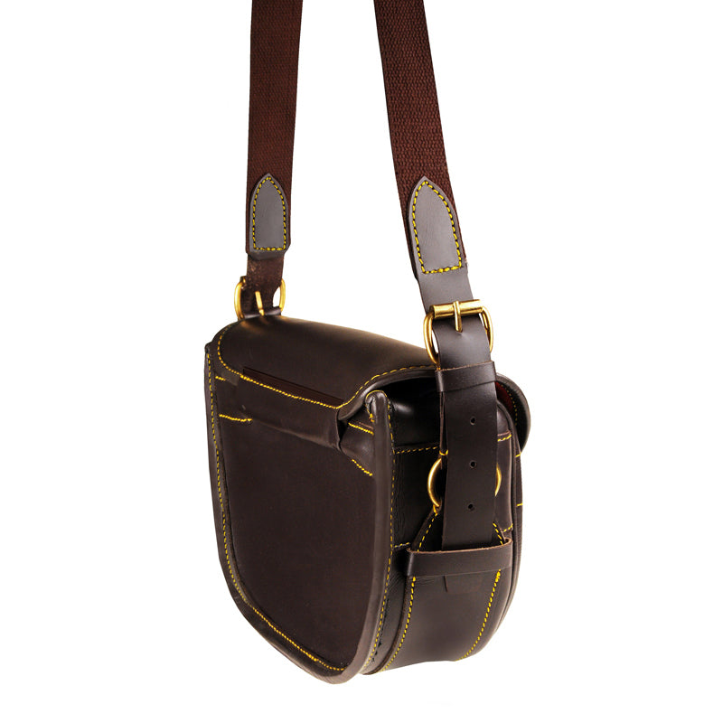 Dynamic Leather Cartridge Bag Havana Brown