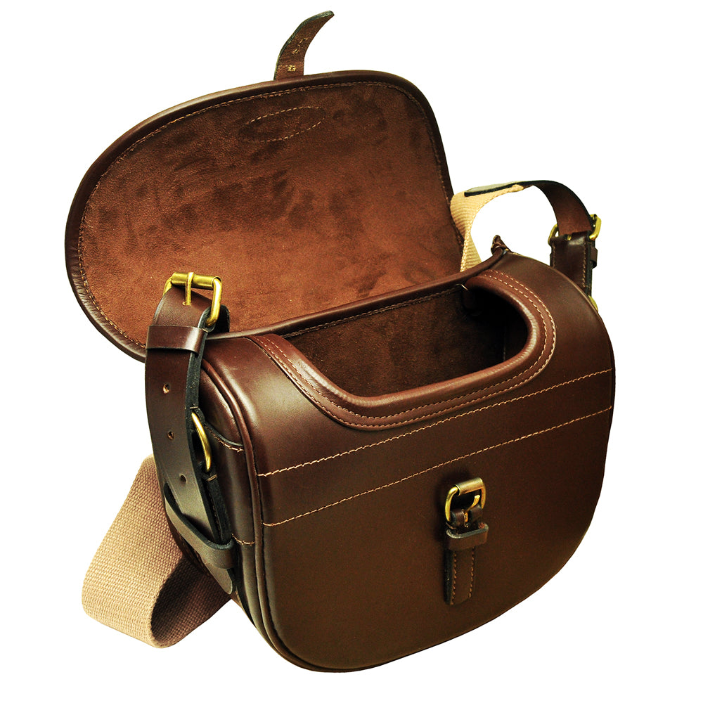 Legend Leather Cartridge Bag Brown