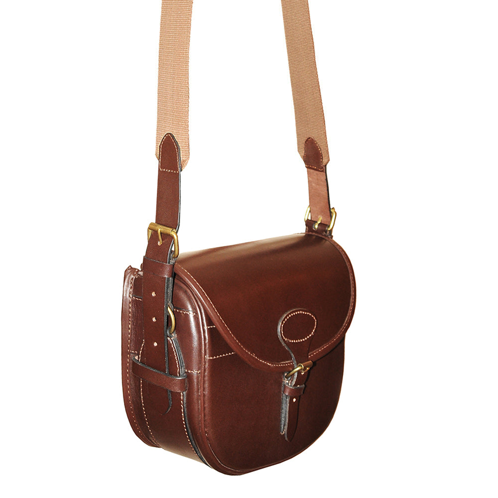 Legend Leather Cartridge Bag Brown