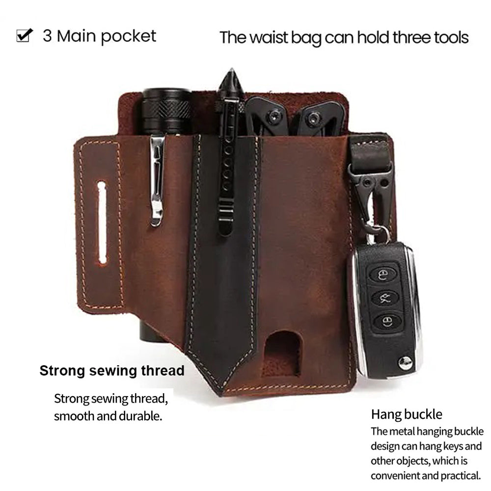 Brio Leather EDC Multitool Holster