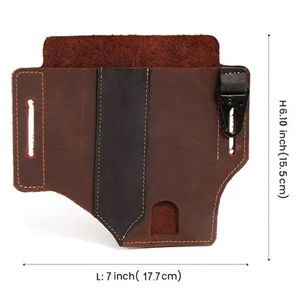 Brio Leather EDC Multitool Holster