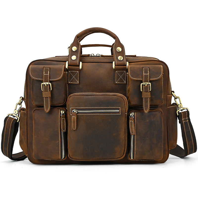 Triumph Leather Briefcase