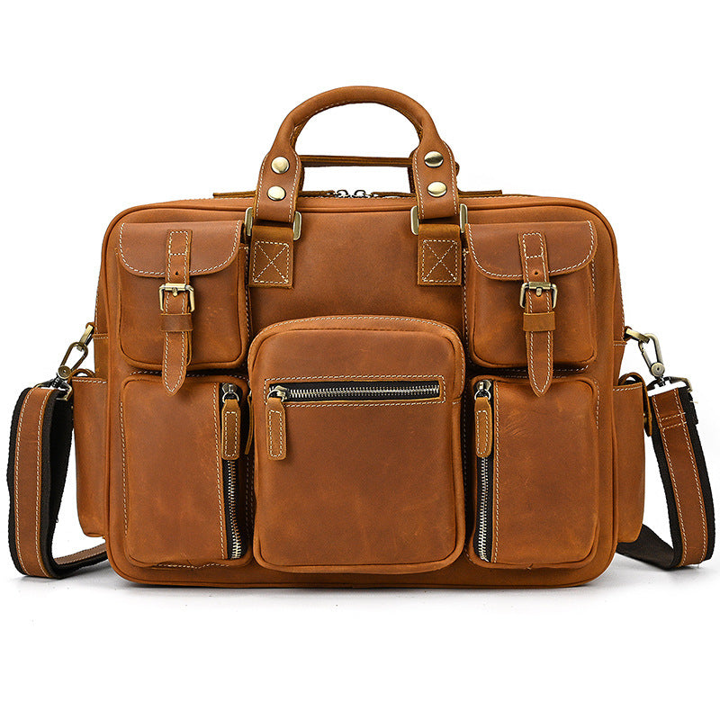 Triumph Leather Briefcase