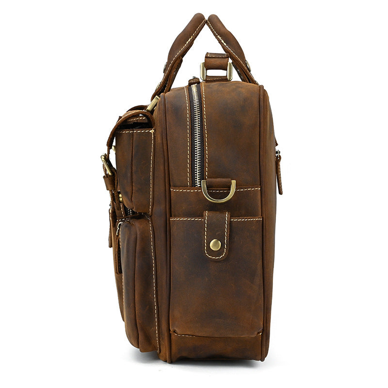 Triumph Leather Briefcase