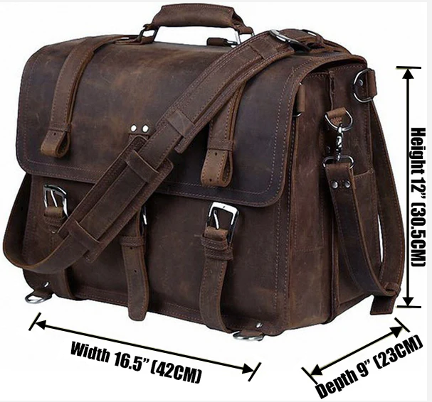Transcend Leather Briefcase