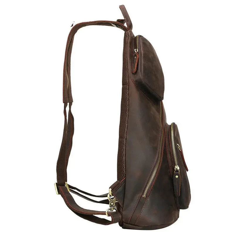Studio Sling Leather Backpack