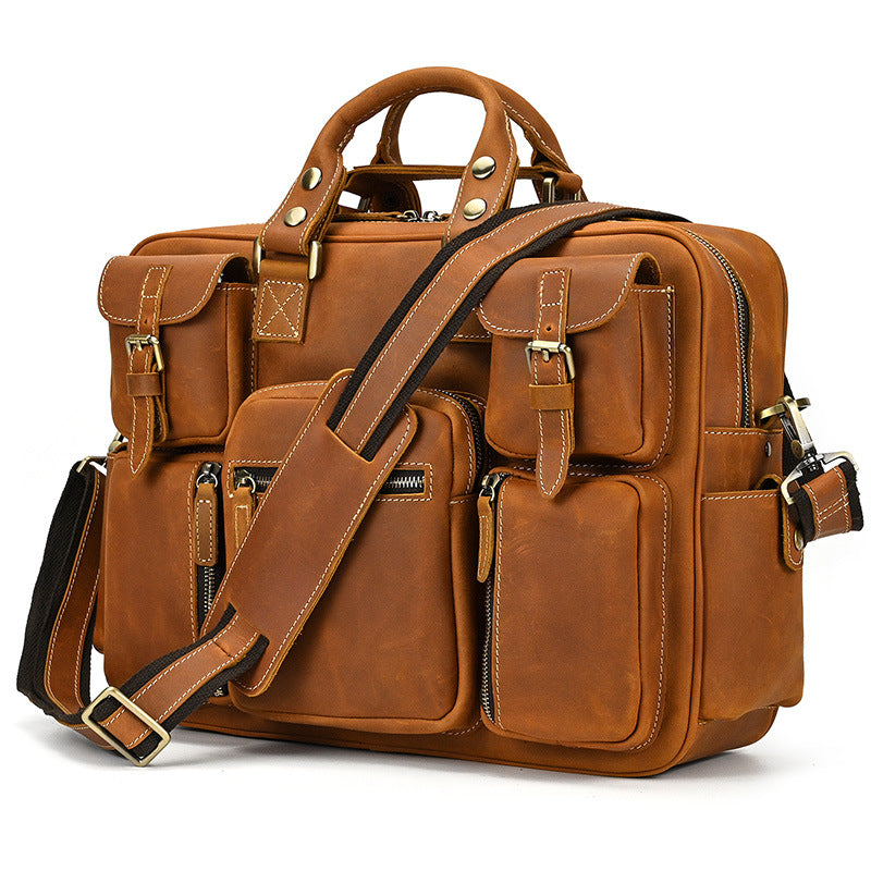 Triumph Leather Briefcase