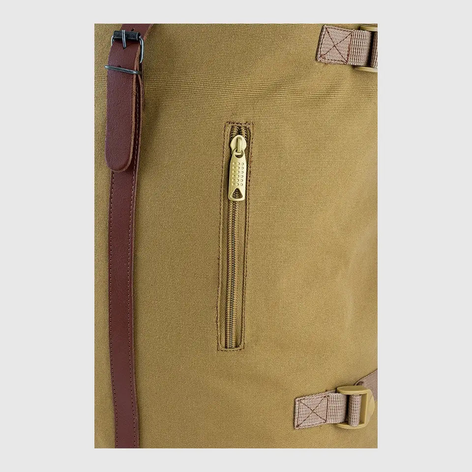 Canvas Fold Top Rucksack John Freya