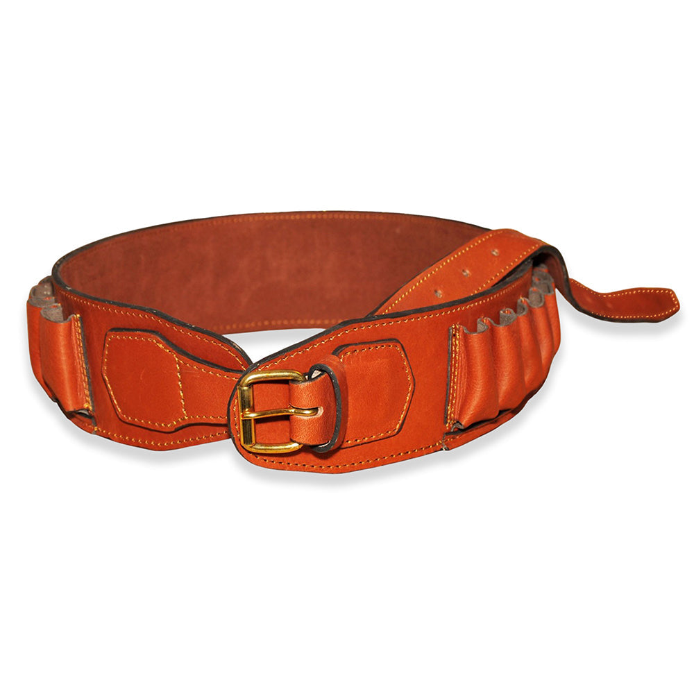 Deluxe Leather Cartridge Belt Oxblood John Freya