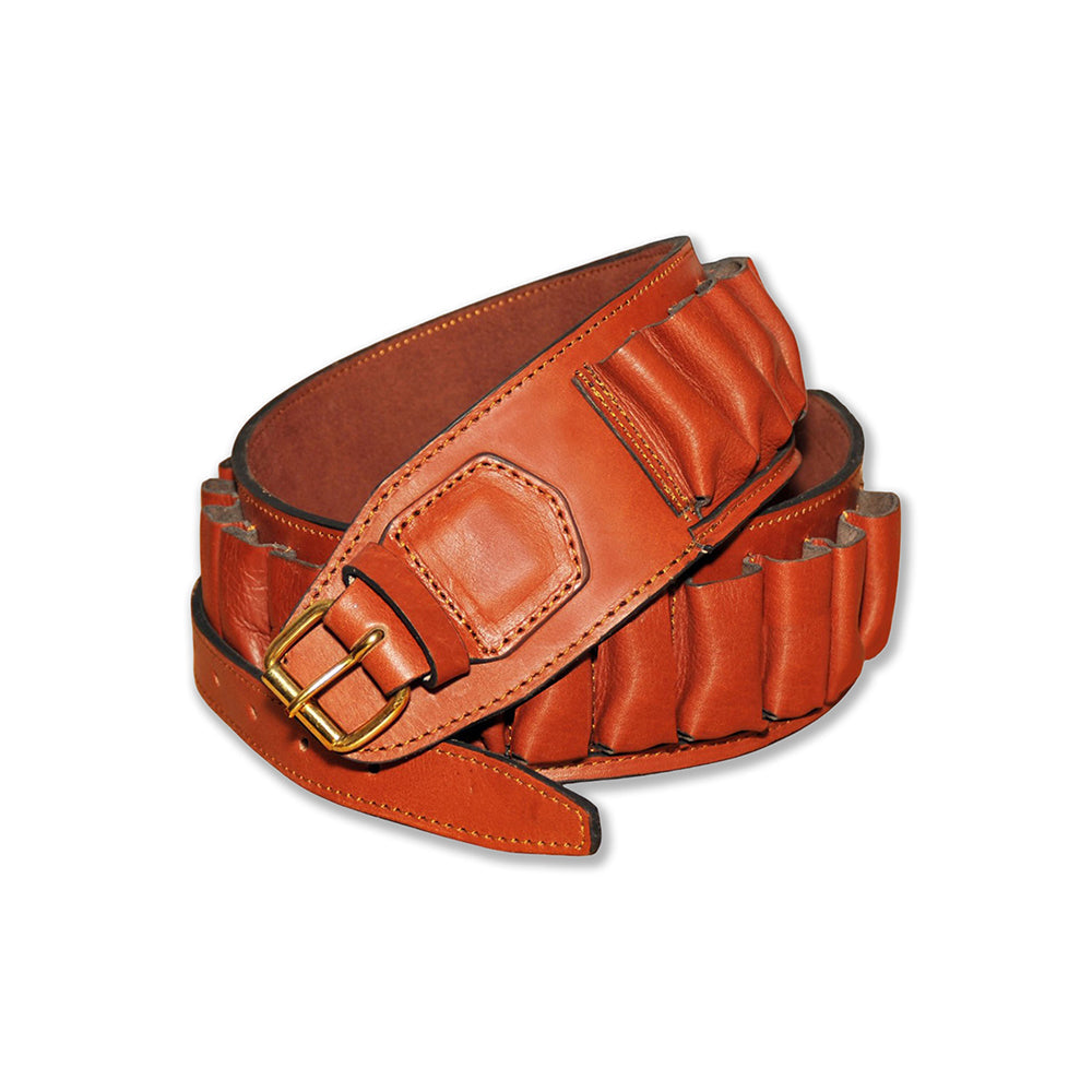 Deluxe Leather Cartridge Belt Oxblood John Freya