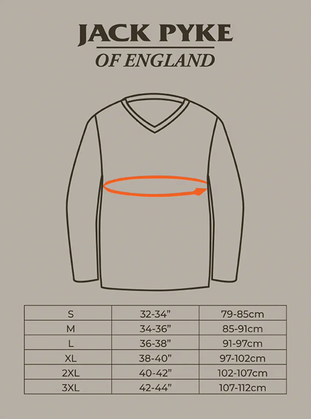 JACK PYKE Ashcombe 100% Lambswool Long Sleeve V-Neck Jumper Pullover JACK PYKE