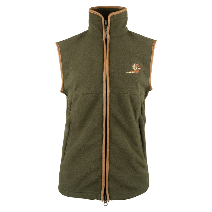 Jack Pyke Mens Countryman Fleece Gilet Pheasant Olive Jack Pyke