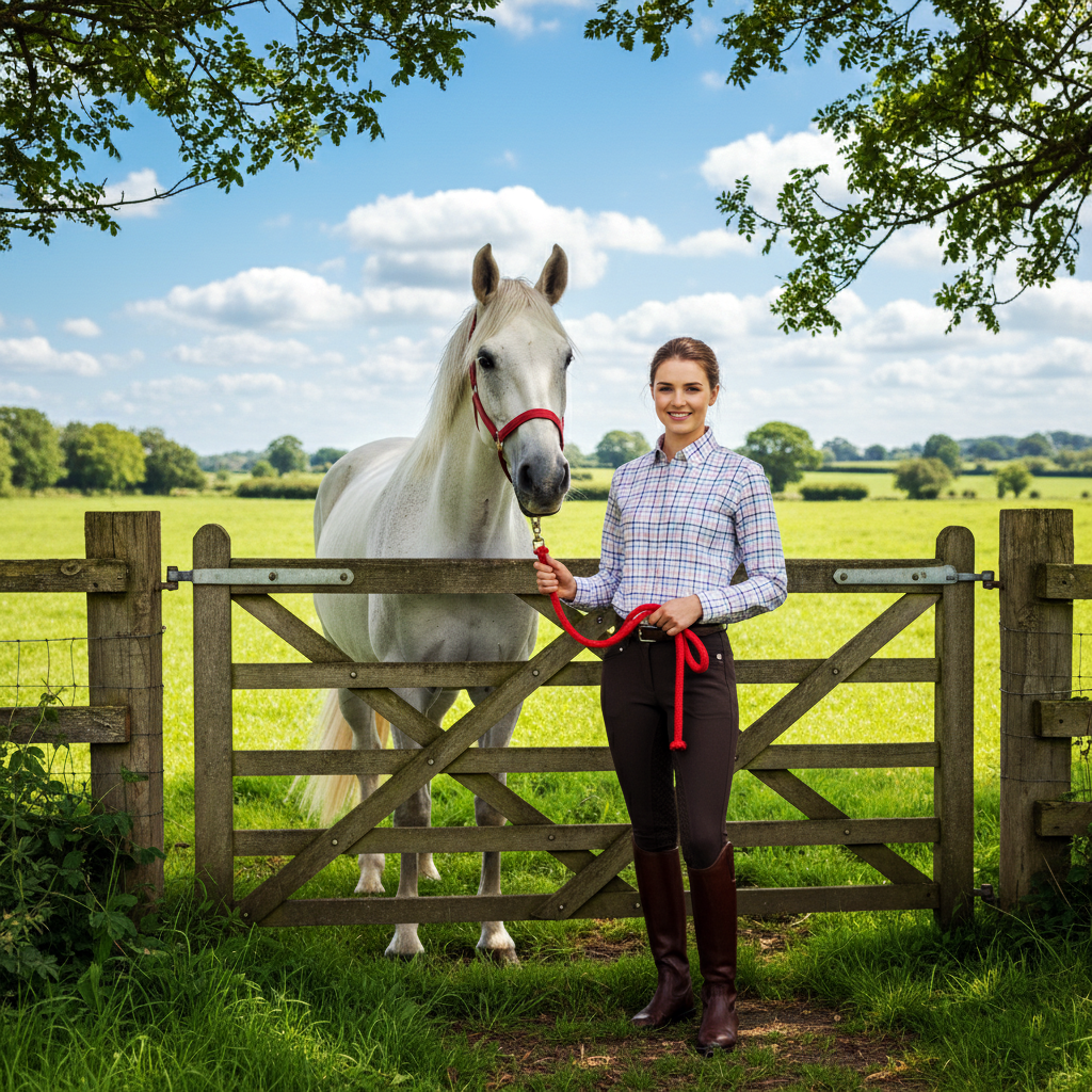 Jack Pyke Ladies Countryman Shirt Navy Check Jack Pyke