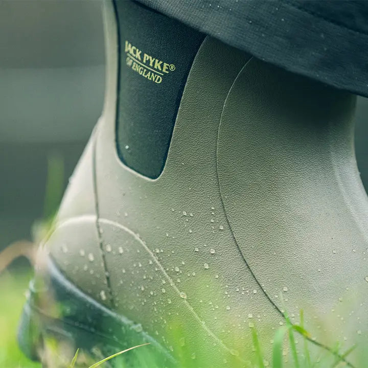 Jack Pyke Ankle Wellington Rubber Boots Wellie Waterproof Green Jack Pyke