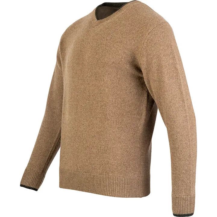 Jack Pyke Ashcombe 100% Lambswool Long Sleeve V-Neck Jumper Pullover Jack Pyke