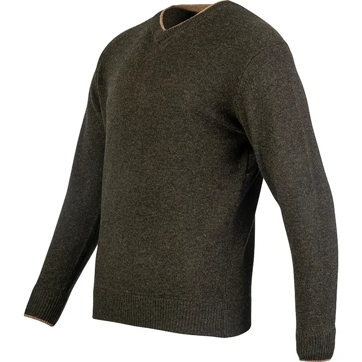 Jack Pyke Ashcombe 100% Lambswool Long Sleeve V-Neck Jumper Pullover Jack Pyke