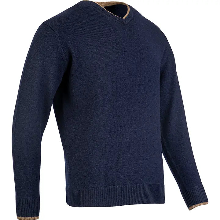 Jack Pyke Ashcombe 100% Lambswool Long Sleeve V-Neck Jumper Pullover Jack Pyke