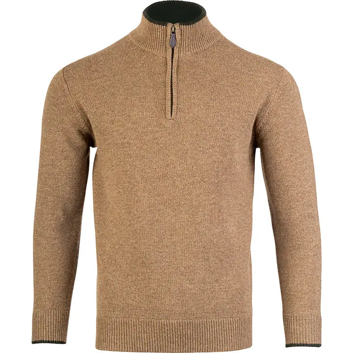 Jack Pyke Ashcombe 100% Lambswool Zipknit Pullover Jack Pyke
