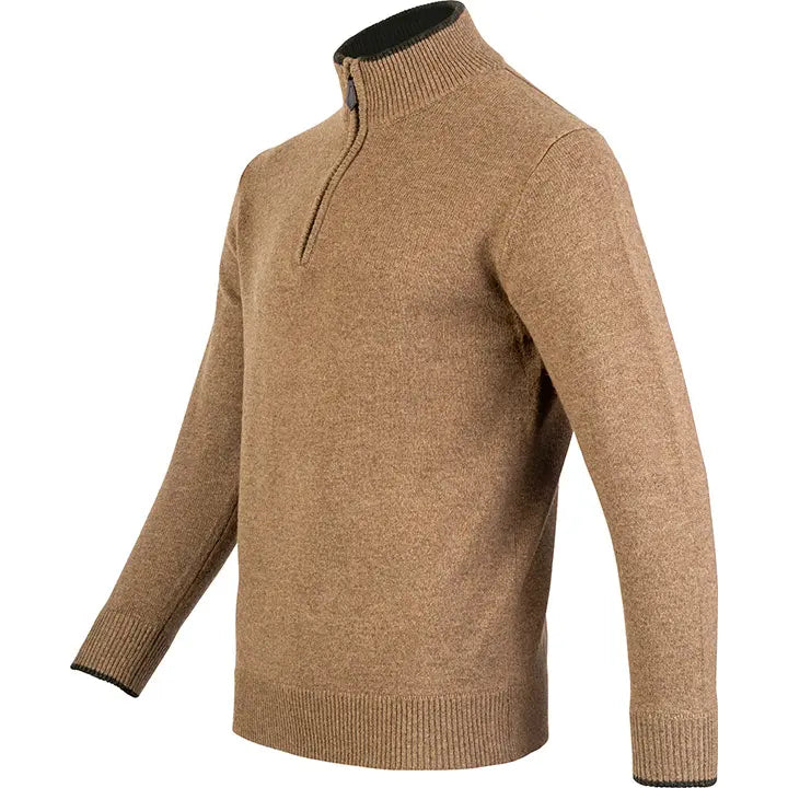 Jack Pyke Ashcombe 100% Lambswool Zipknit Pullover Jack Pyke