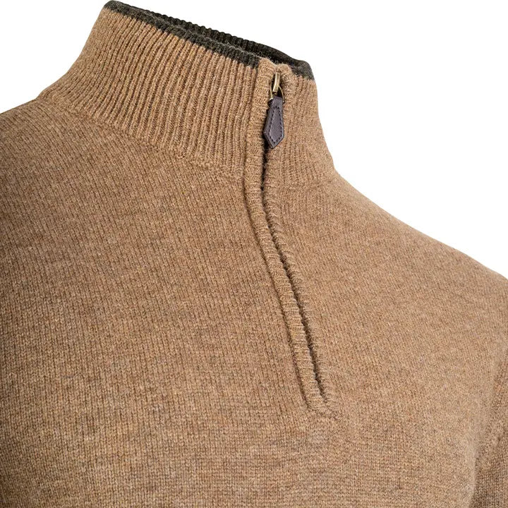 Jack Pyke Ashcombe 100% Lambswool Zipknit Pullover Jack Pyke