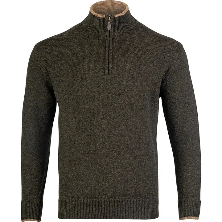 Jack Pyke Ashcombe 100% Lambswool Zipknit Pullover Jack Pyke