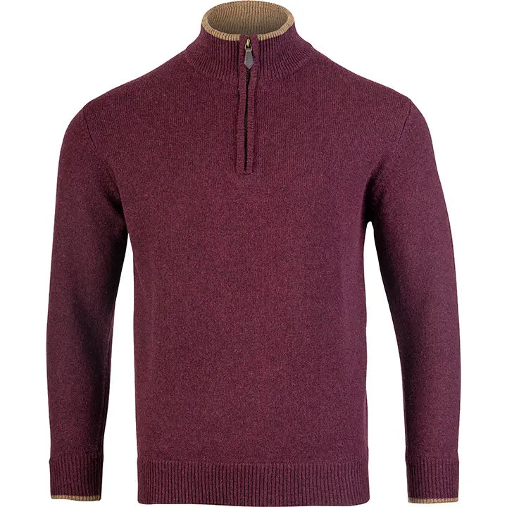 Jack Pyke Ashcombe 100% Lambswool Zipknit Pullover Jack Pyke