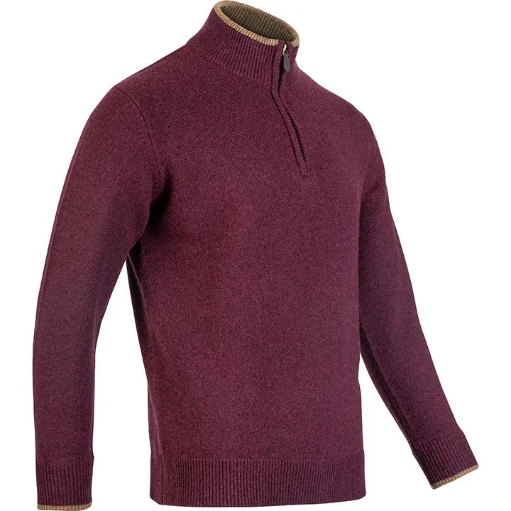 Jack Pyke Ashcombe 100% Lambswool Zipknit Pullover Jack Pyke