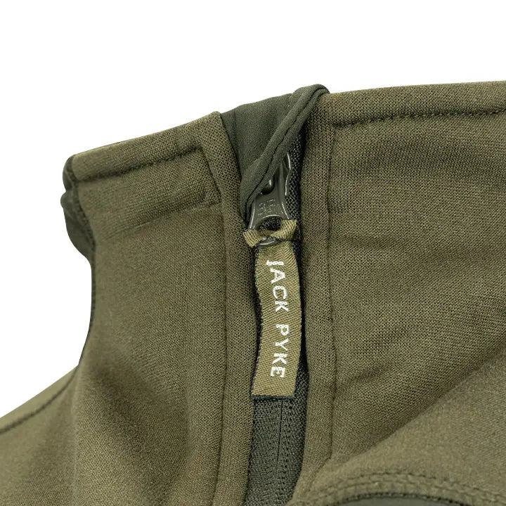 Jack Pyke Ashcombe Technical Fleece Jacket Green Jack Pyke