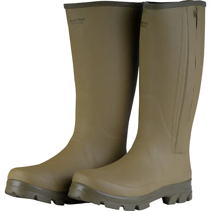 Jack Pyke Ashcombe Zipped Wellington Boot Waterproof Jack Pyke