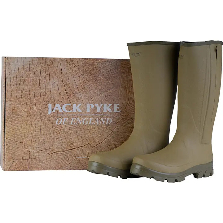 Jack Pyke Ashcombe Zipped Wellington Boot Waterproof Jack Pyke