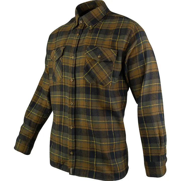Jack Pyke Flannel Shirt Brown - John Freya London | Finest Hunting Shooting Equipment & Clothing