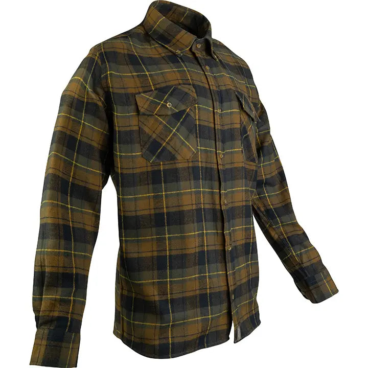 Jack Pyke Flannel Shirt Brown - John Freya London | Finest Hunting Shooting Equipment & Clothing