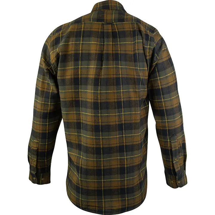 Jack Pyke Flannel Shirt Brown - John Freya London | Finest Hunting Shooting Equipment & Clothing