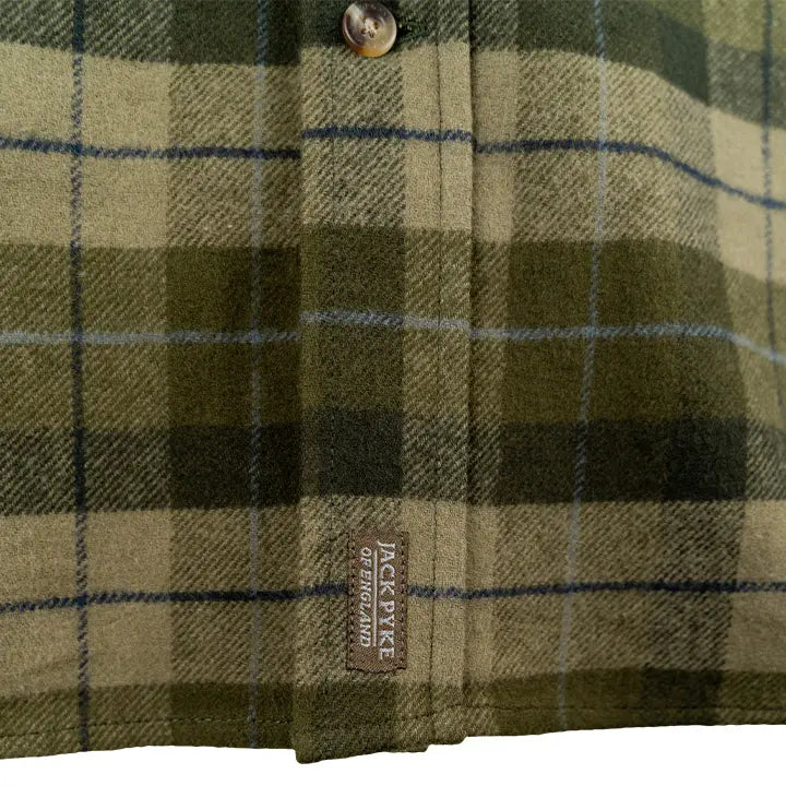 Jack Pyke Ladies Bleasdale Heavy Flannel Shirt - John Freya London | Finest Hunting Shooting Equipment & Clothing