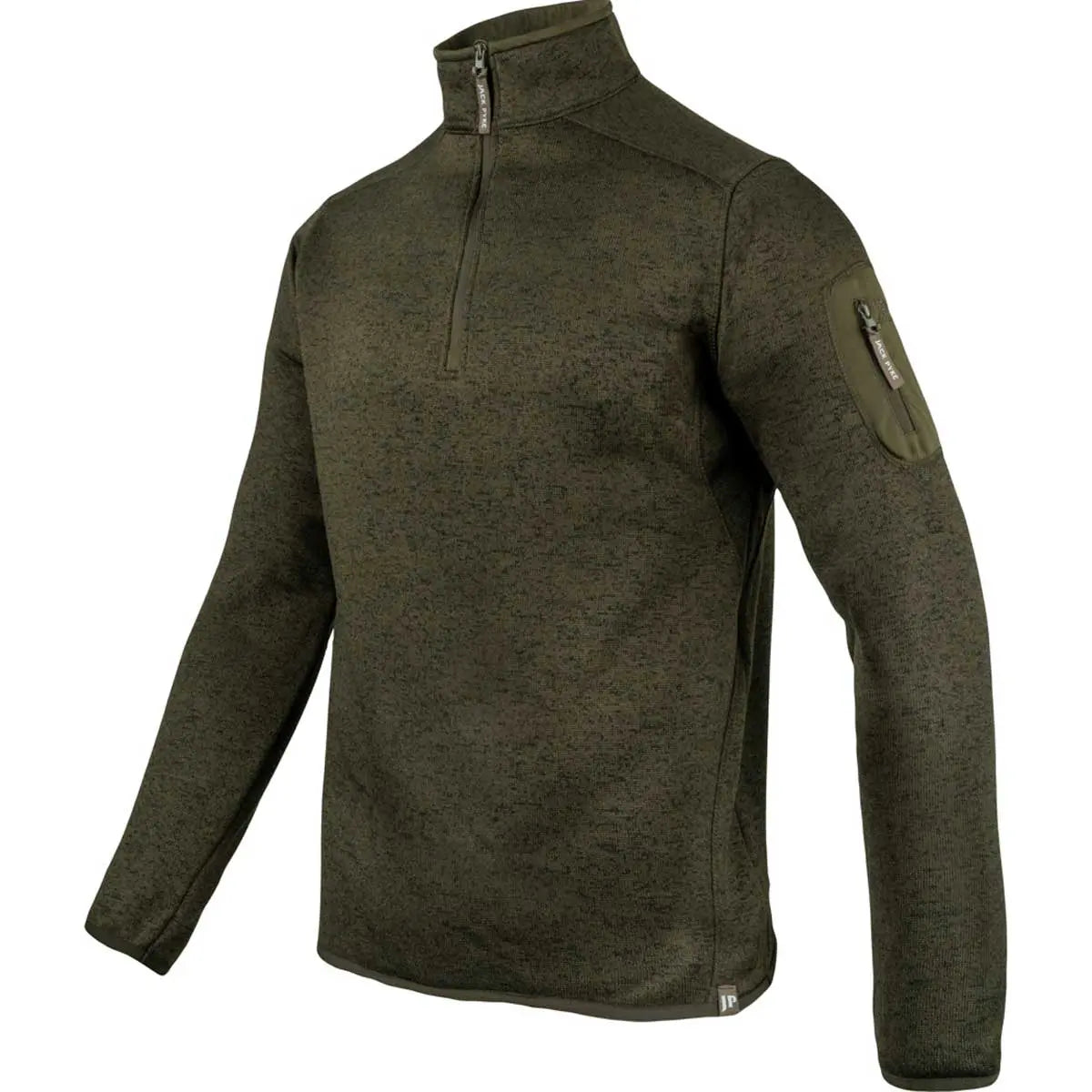 Jack Pyke Melange Quarter Zip Fleece Jack Pyke