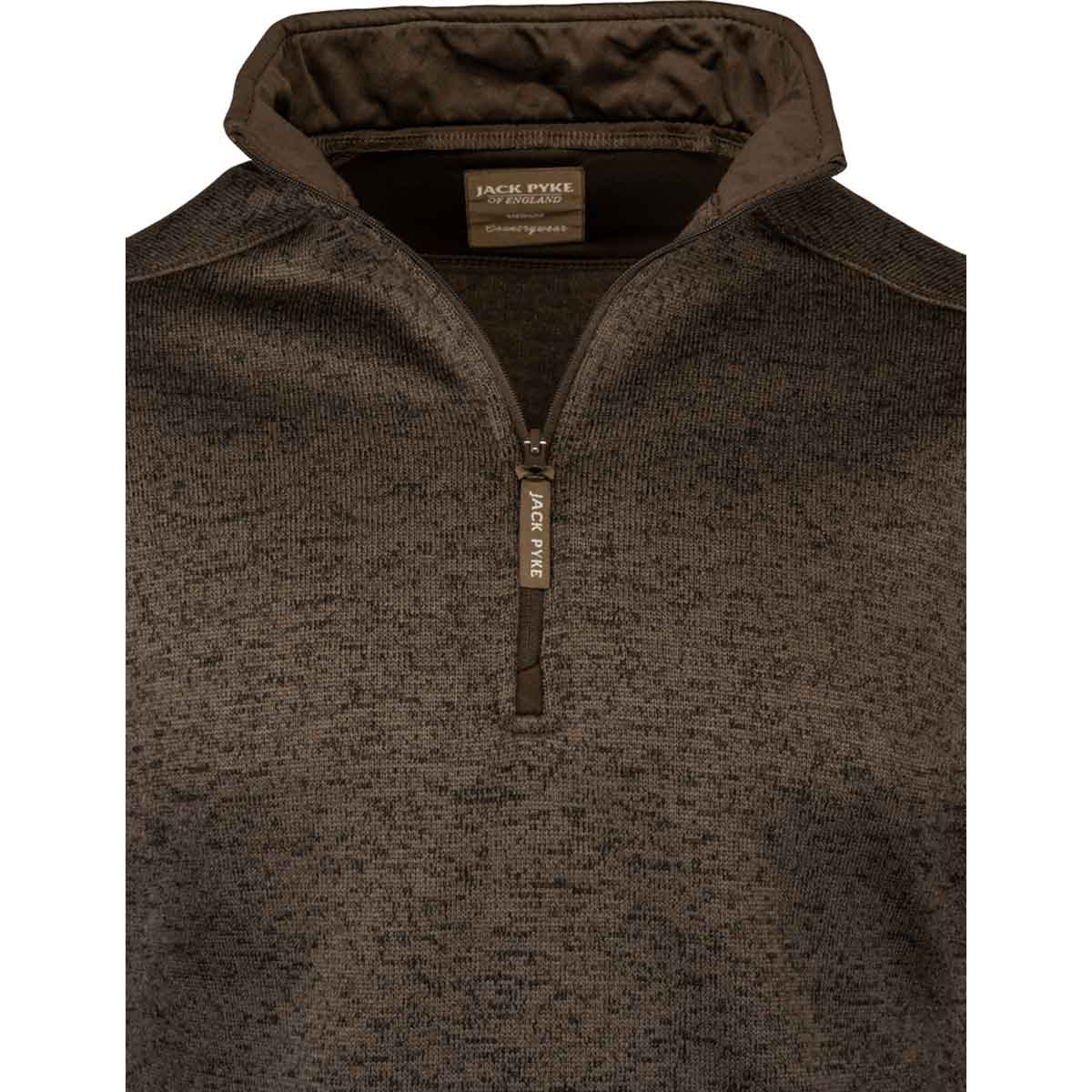Jack Pyke Melange Quarter Zip Fleece Jack Pyke