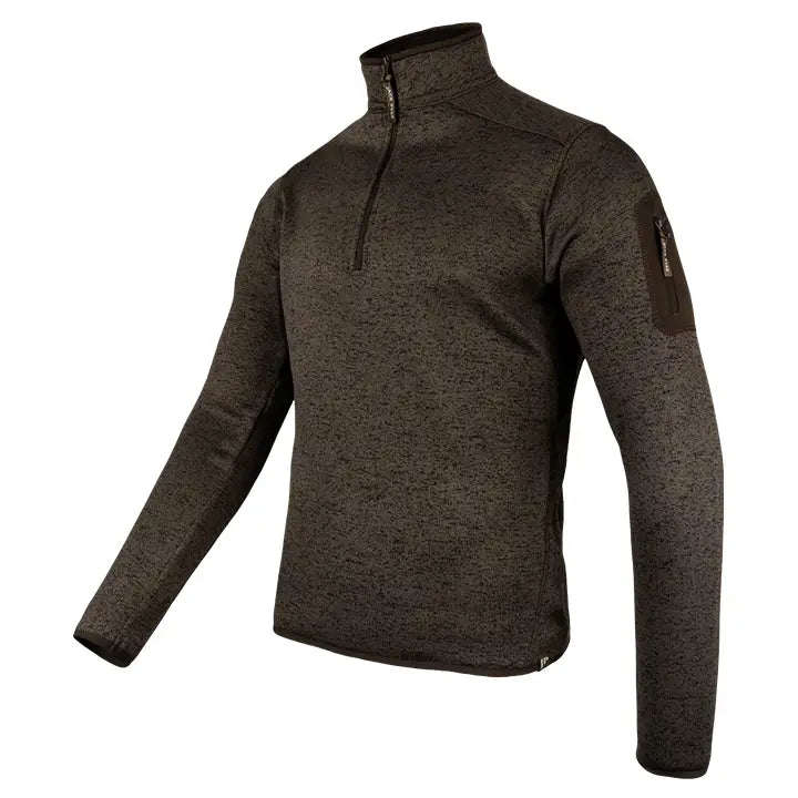 Jack Pyke Melange Quarter Zip Fleece - John Freya London | Finest Hunting Shooting Equipment & Clothing