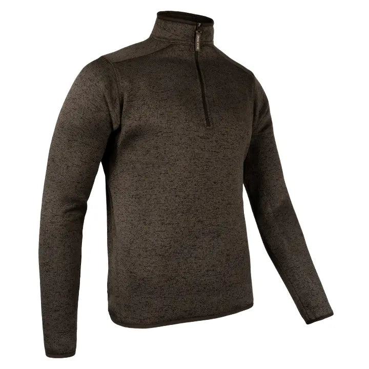 Jack Pyke Melange Quarter Zip Fleece - John Freya London | Finest Hunting Shooting Equipment & Clothing