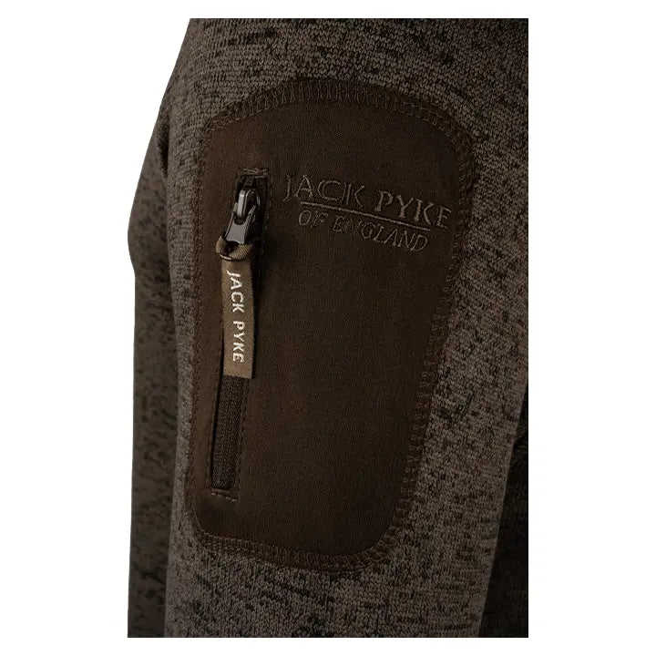 Jack Pyke Melange Quarter Zip Fleece - John Freya London | Finest Hunting Shooting Equipment & Clothing