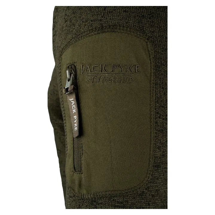 Jack Pyke Melange Quarter Zip Fleece - John Freya London | Finest Hunting Shooting Equipment & Clothing