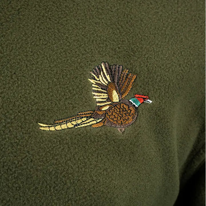 Jack Pyke Pheasant Motif Fleece Pullover Jack Pyke